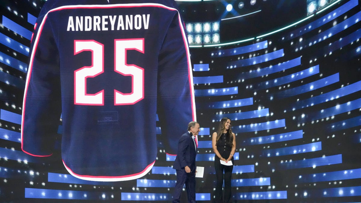 Pyotr Andreyanov a surprise first-round pick by Columbus Blue Jackets