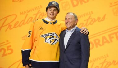 Michigan State hockey forward drafted by Nashville Predators
