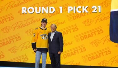Who did the Predators take in the 2025 NHL Draft? Recap of Rounds 1-7