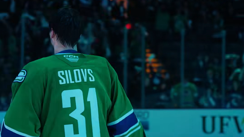 Abbotsford Canucks take 2-0 series lead as Šilovs earns 5th playoff shutout | Fraser Valley Today