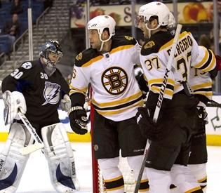 Bruins legend Patrice Bergeron believes in Marco Sturm