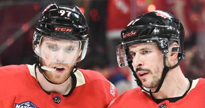 McDavid, Crosby named to men’s hockey roster for 2026 Milan Olympics