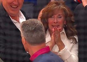 Brad Marchand's mom couldn't contain her delight after his Stanley Cup Final heroics
