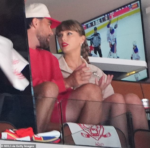 Swift and Kelce have been making the most of some down time together before the latter gets his NFL training camp underway next month