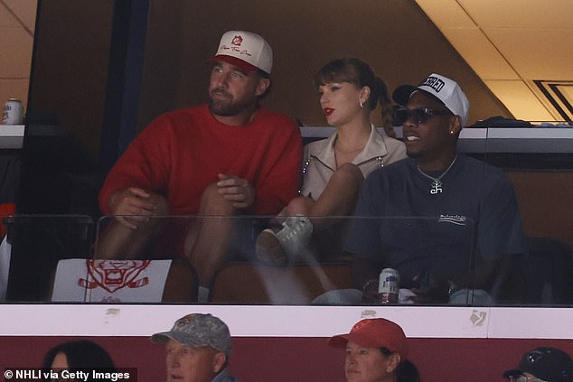 Coverage from TNT has shown Swift and Kelce more than any fan, as they were in a suite