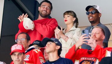Taylor Swift and Travis Kelce attending Game 4 on Thursday night has left hockey fans upset