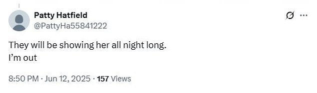 A collection of social-media messages about Swift and Kelce at the Stanley Cup Finals