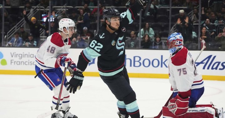 Call of the Wilde: Montreal Canadiens fall to Seattle Kraken in overtime - Montreal