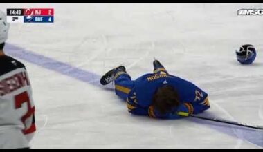 Tage Thompson Says He Was 'Shocked' With Sabres Teammates Inaction After Getting KO'd