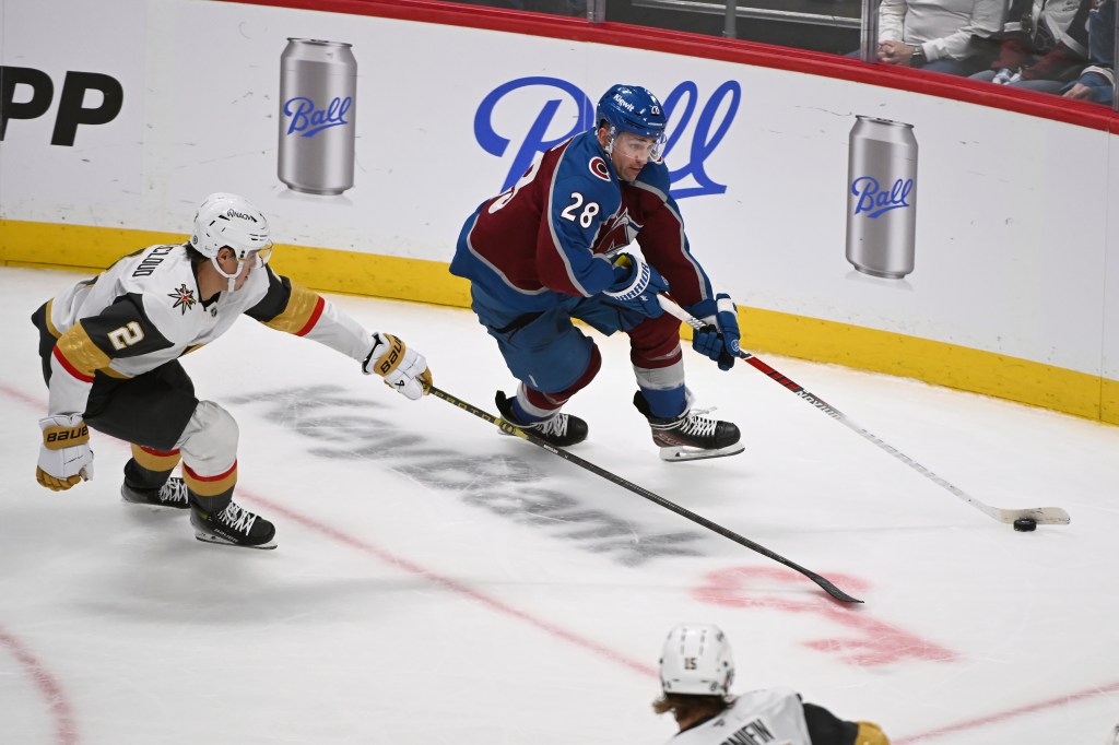 Avalanche beats Golden Knights in shootout