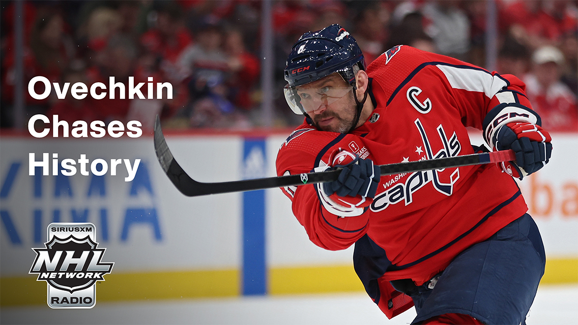 Listen: Ovechkin Goes for Record vs. Islanders