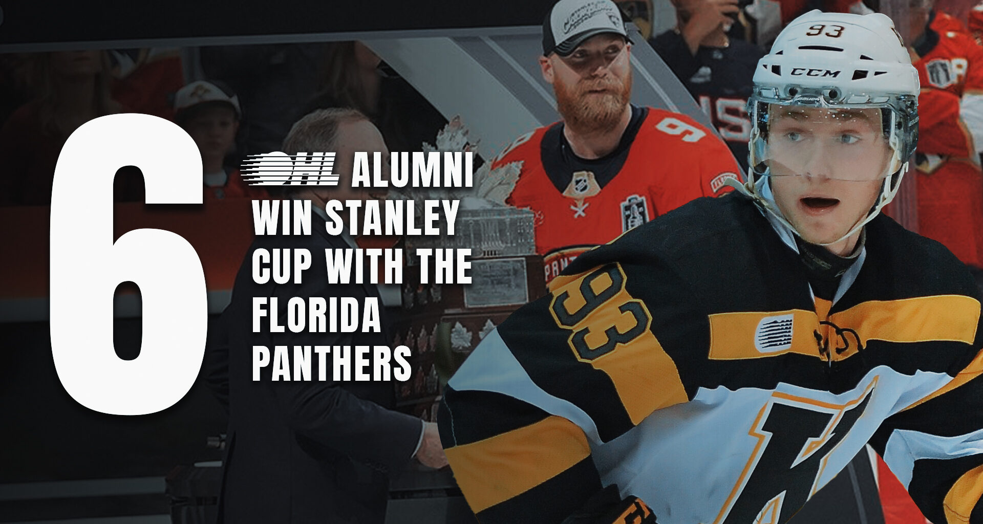 Six OHL graduates win 2025 Stanley Cup title with Florida Panthers