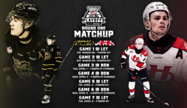 Hurricanes, Wheat Kings to battle in Round One of the 2025 WHL Playoffs