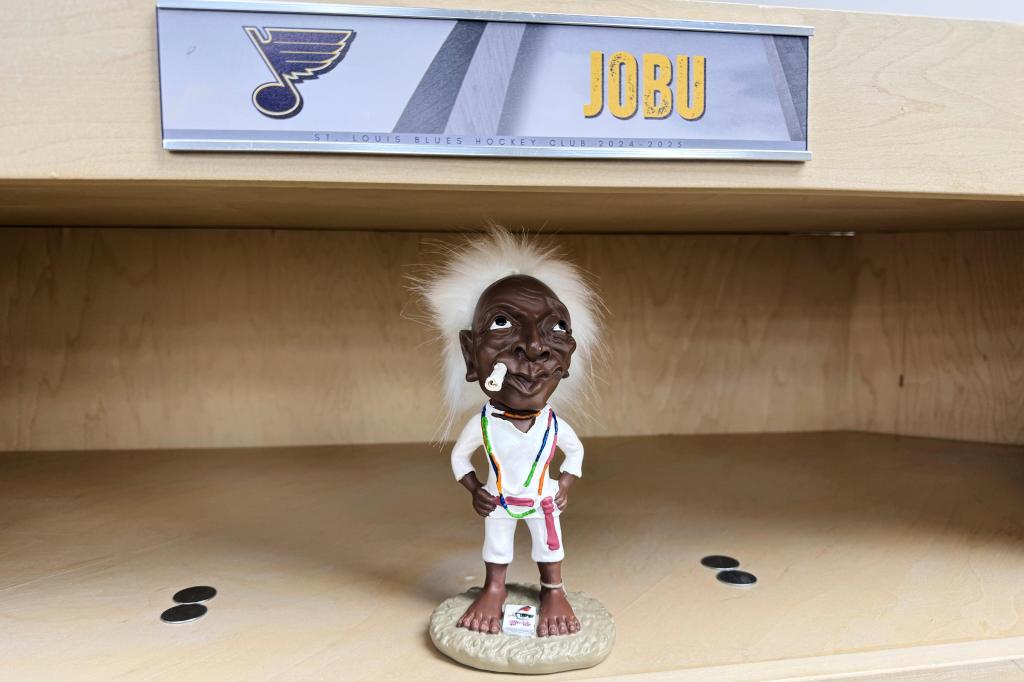 Meet Jobu, the St. Louis Blues' good-luck charm