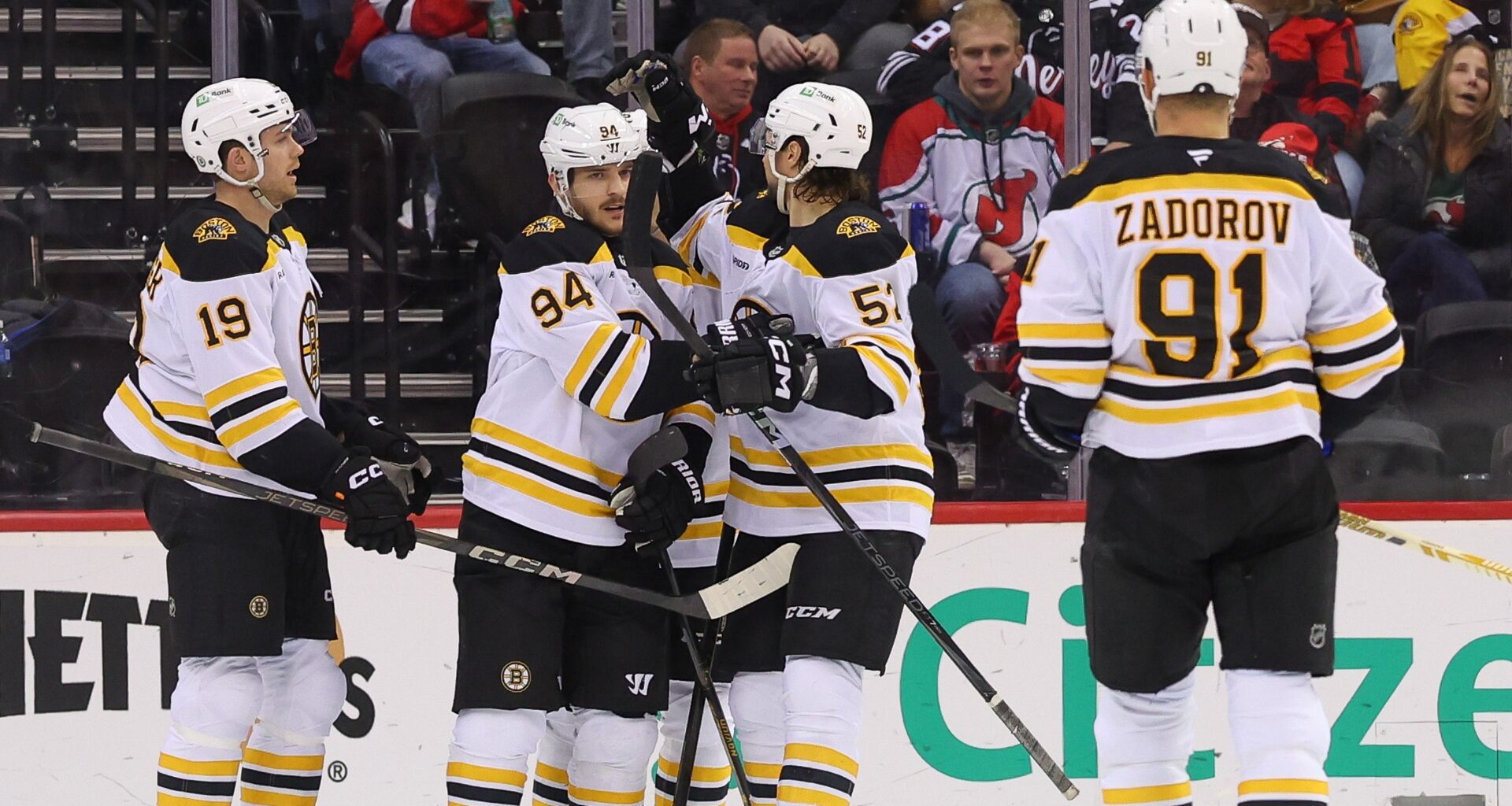 Game Of Milestones Propels Boston Past Devils