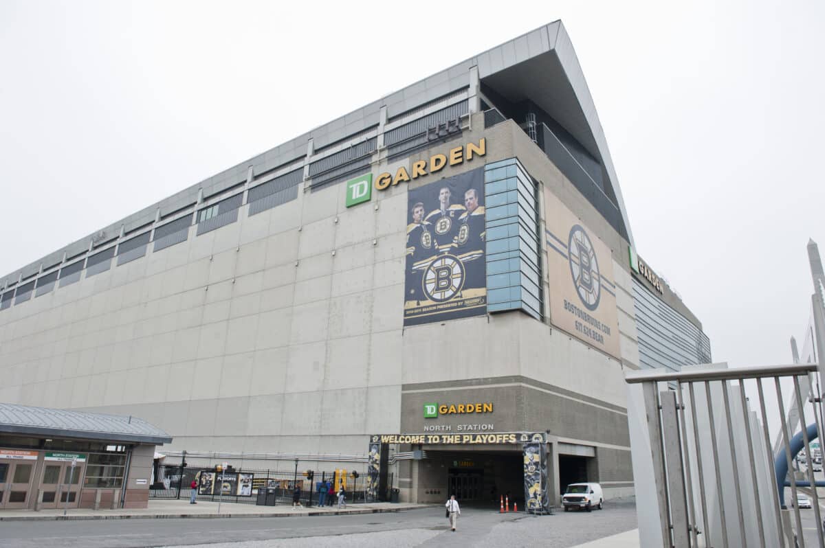 TD Garden in Boston