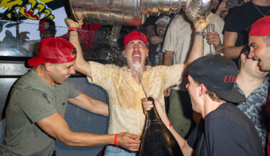 Brad Marchand continues epic Stanley Cup victory lap with pointed message – NBC Sports Boston