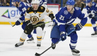 Brayden Point reaches 600 career points in Lightning's 4-1 victory over the Bruins