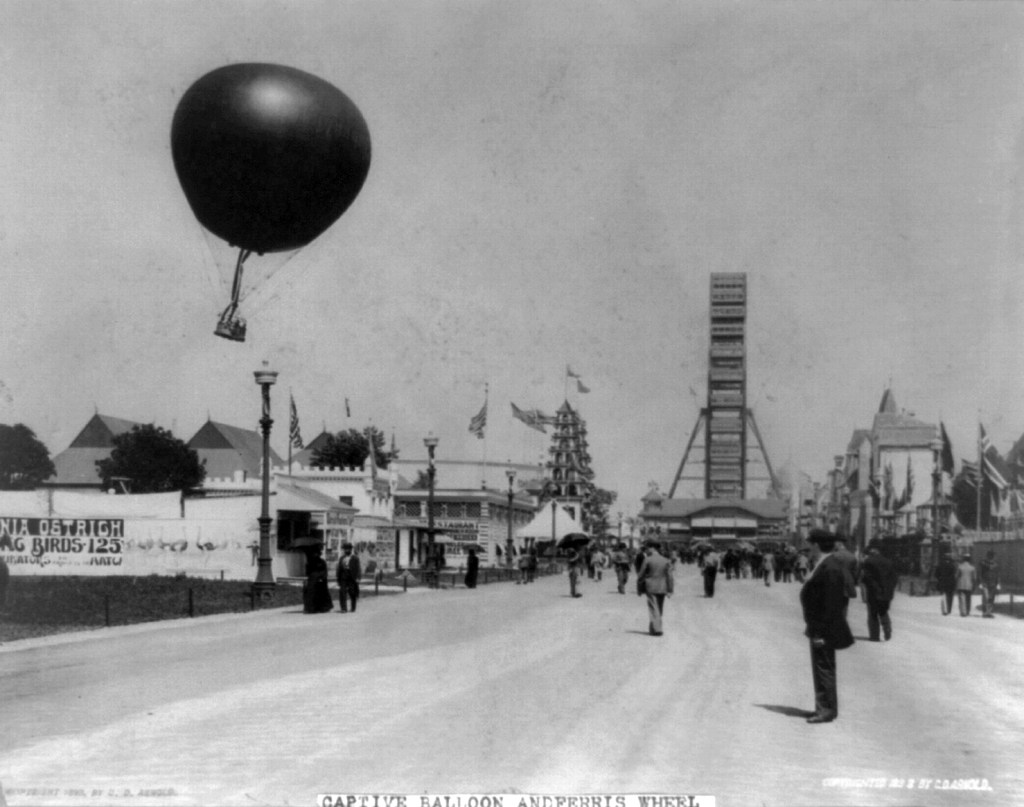 Ferris Wheel debuts at World's Columbian Exposition