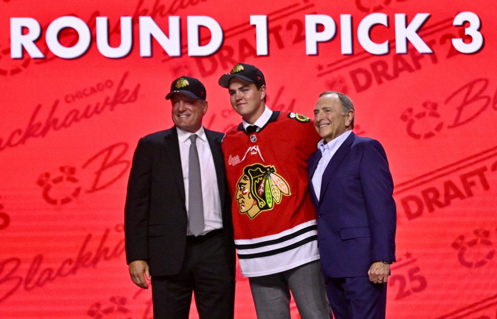 Chicago Blackhawks draft Swedish forward Anton Frondell at No. 3