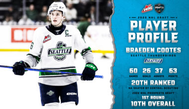 2025 NHL Draft profile: Braeden Cootes, Seattle Thunderbirds