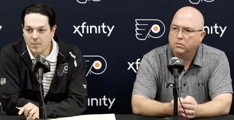 Daniel Briere, Brent Flahr