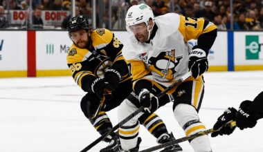 Projected Lines, Defensive Pairings For Bruins-Penguins Matchup