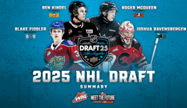 33 Western Hockey League players selected in 2025 NHL Draft