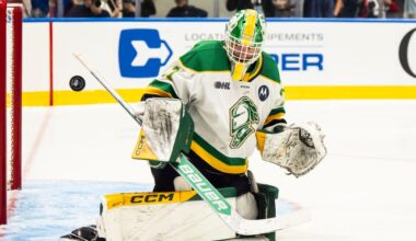 UML commit Austin Elliott honored by the Canadian Hockey League