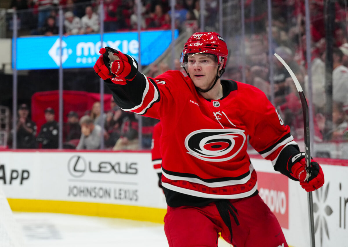 Carolina Hurricanes' Eric Robinson Rewarded With an Extension Following Career Season - The Hockey Writers - Carolina Hurricanes