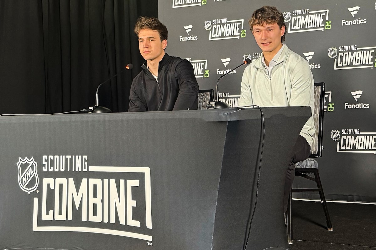 Top NHL draft prospects eat with Marchand, meet McDavid at Stanley Cup final