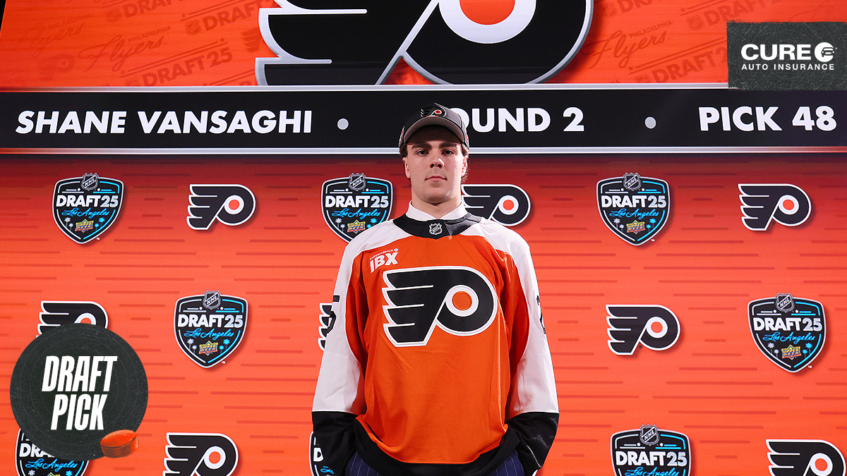 Flyers select Shane Vansaghi in second round – NBC Sports Philadelphia