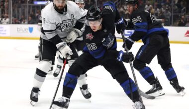 NHL rumblings: Golden Knights talking Andersson trade, plus latest on Marner, Marchand, Kyrou, more