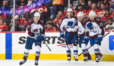 Avalanche beat Flames 4-2 to move to 7-0-1 in last 8 games