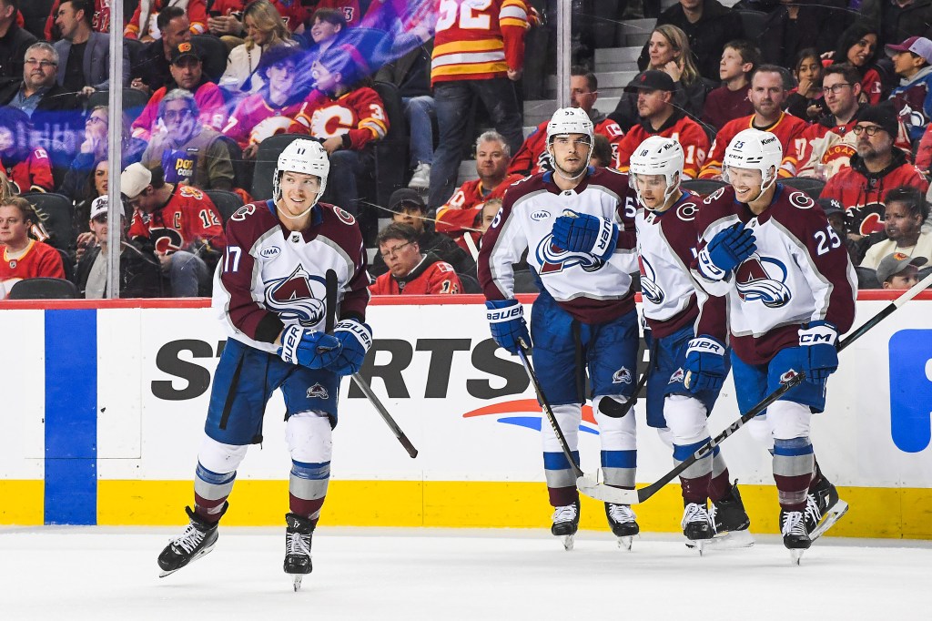 Avalanche beat Flames 4-2 to move to 7-0-1 in last 8 games