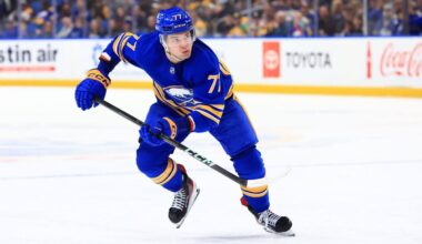 Sabres trade JJ Peterka to Mammoth for Michael Kesselring, Josh Doan