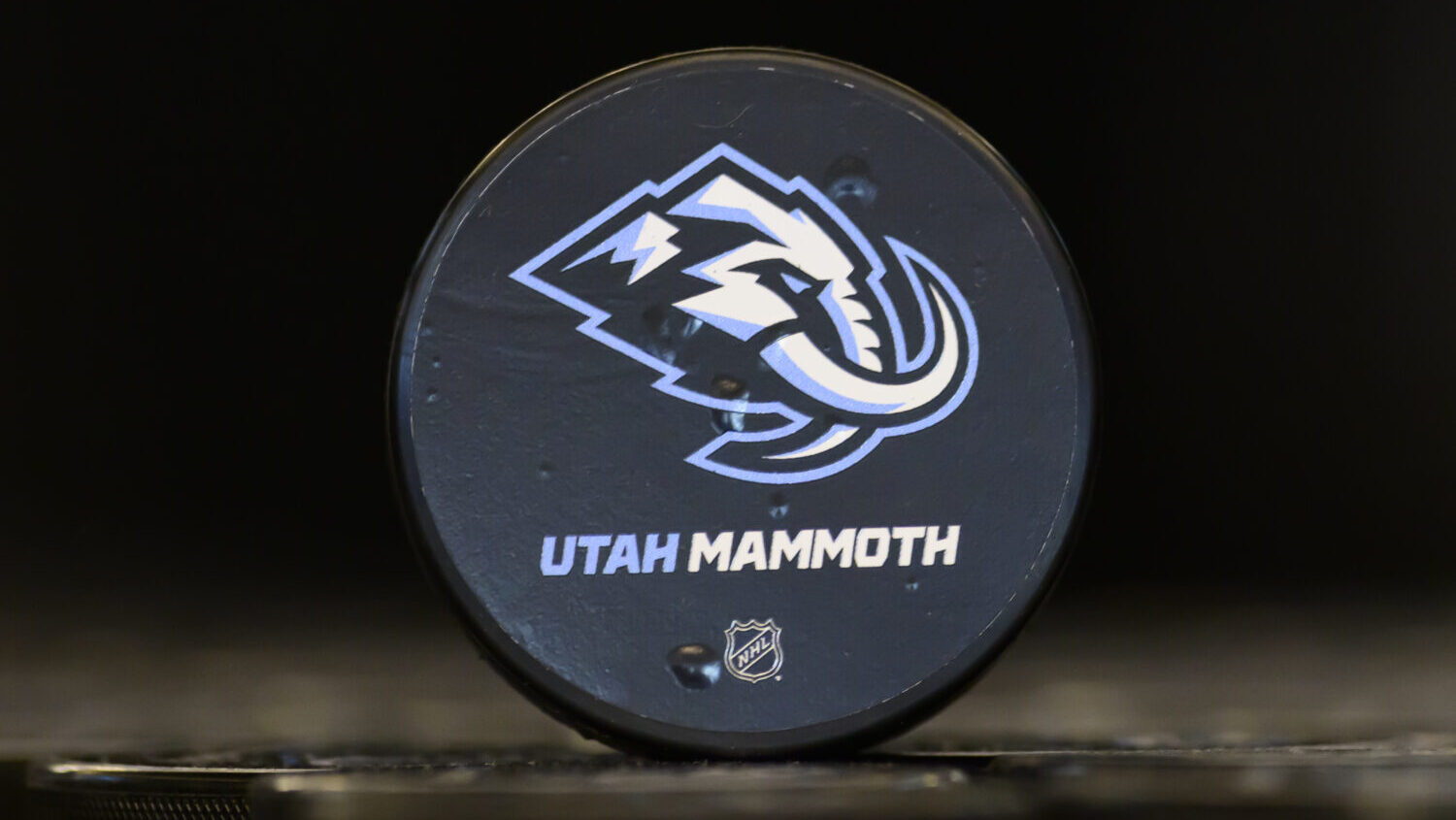Utah Mammoth draft plan puck...