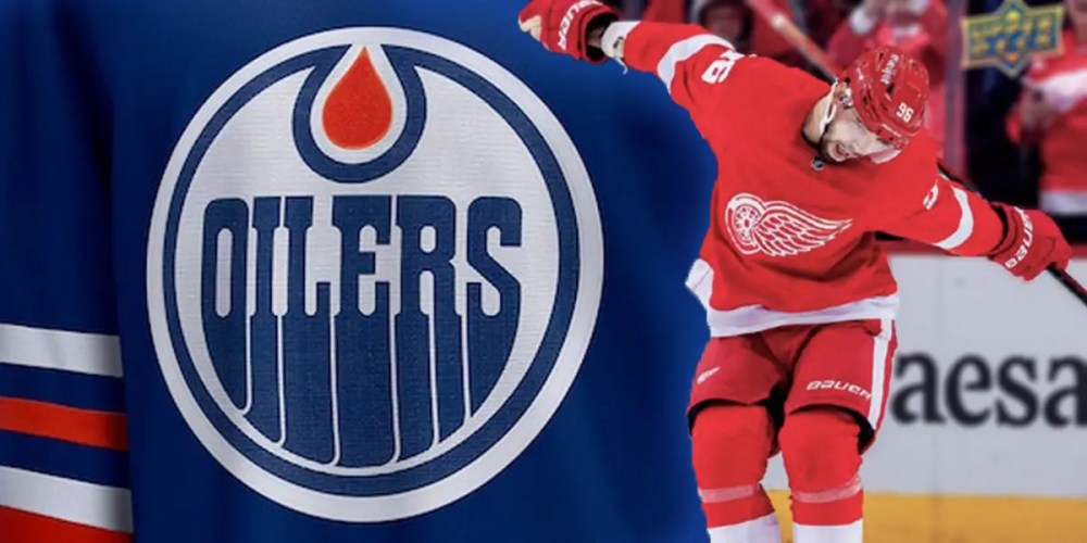 Jake Walman Oilers Red Wings