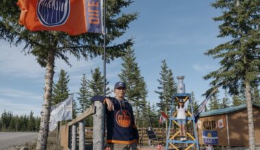 In this remote northern community, Oilers-mania runs deep