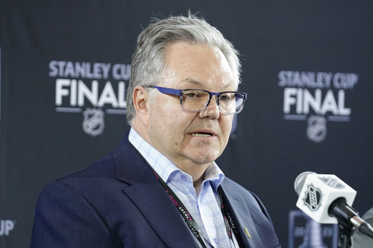 Kelly McCrimmon Vegas Golden Knights