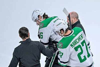 Lian Bichsel’s brutal injury could be the breaking point in Stars vs. Avalanche showdown