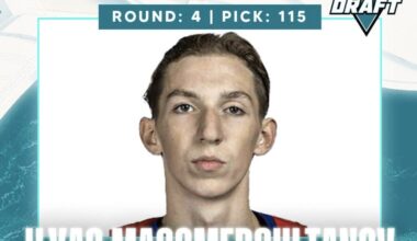 BREAKING: Sharks Pick Ilyas Magomedsultanov at No. 115 in 2025 Draft