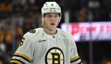 Mason Lohrei Unfazed As Bruins May Begin Without Captain