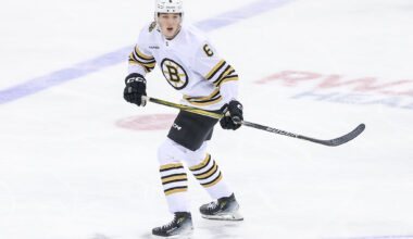 Bruins 2024-25 Player Grades: Mason Lohrei - The Hockey Writers - Boston Bruins