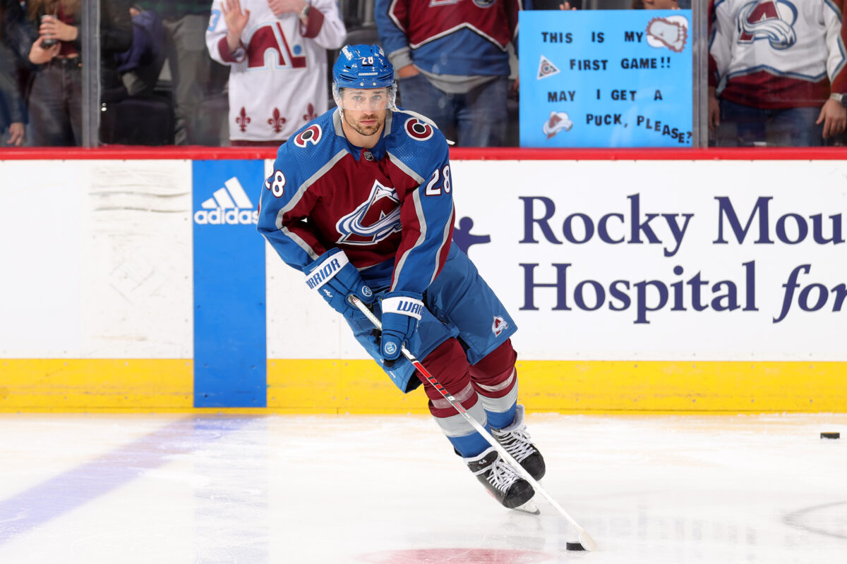 Miles Wood Colorado Avalanche