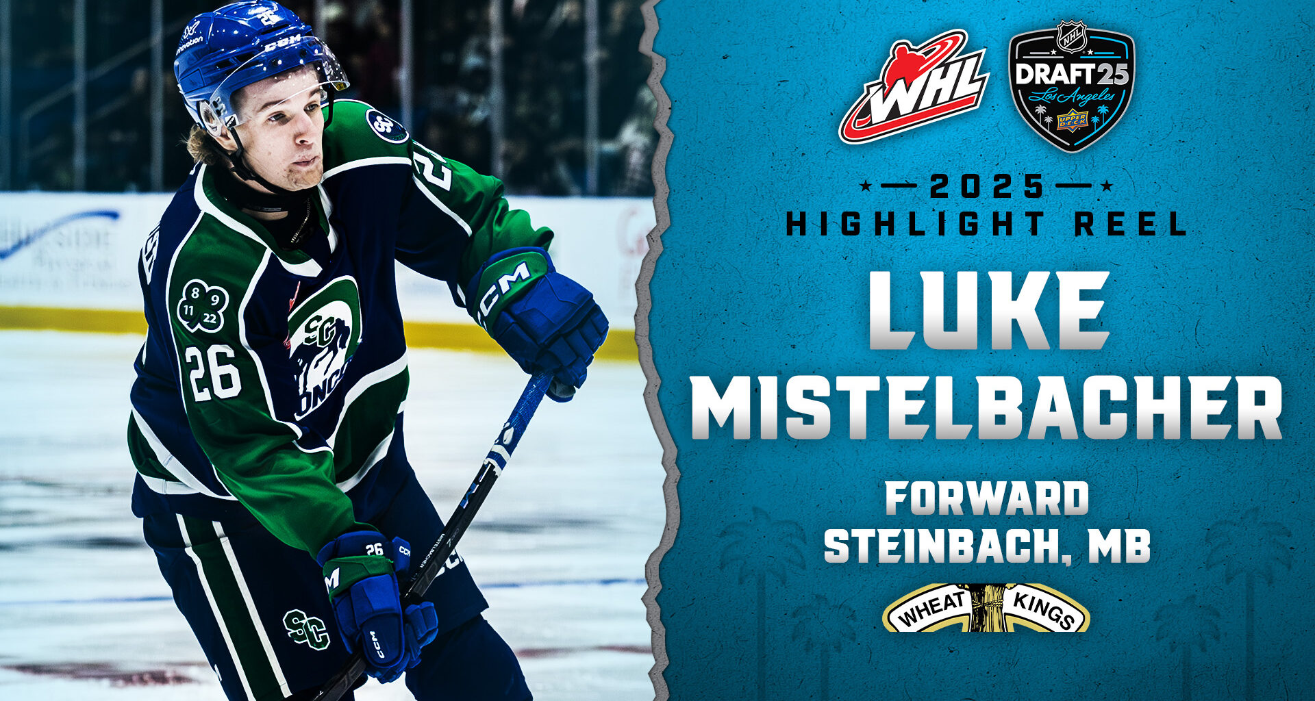 Luke Mistelbacher - 2025 NHL Draft Highlight Reel