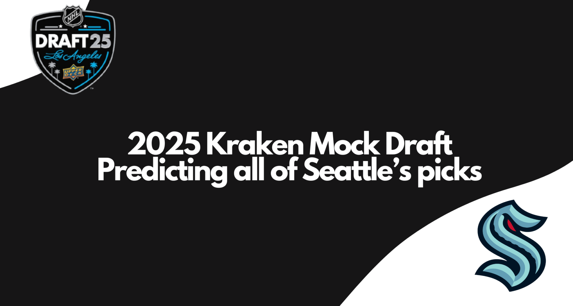 2025 NHL Mock Draft, Seattle Kraken seven-round edition