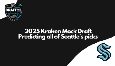 2025 NHL Mock Draft, Seattle Kraken seven-round edition