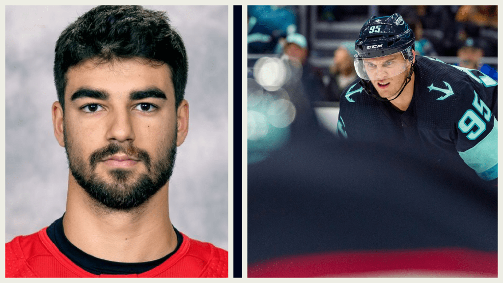 Kraken send Andre Burakovsky to Blackhawks for Joe Veleno