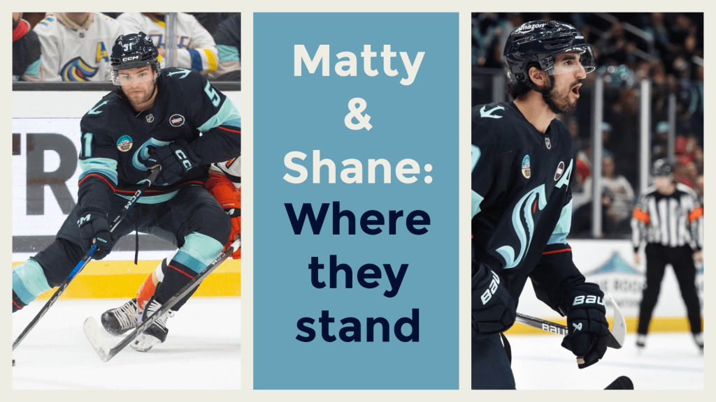 Matty Beniers and Shane Wright: Where they stand
